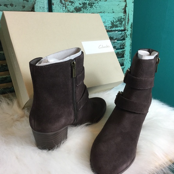 NIB Clarks Women's Ceara Chloe Dk Brown - Picture 4 of 7